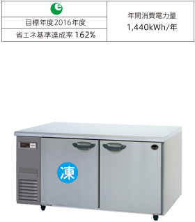 コールドテーブル冷凍・冷蔵庫（よこ型）｜冷凍・冷蔵庫 KBシリーズ 